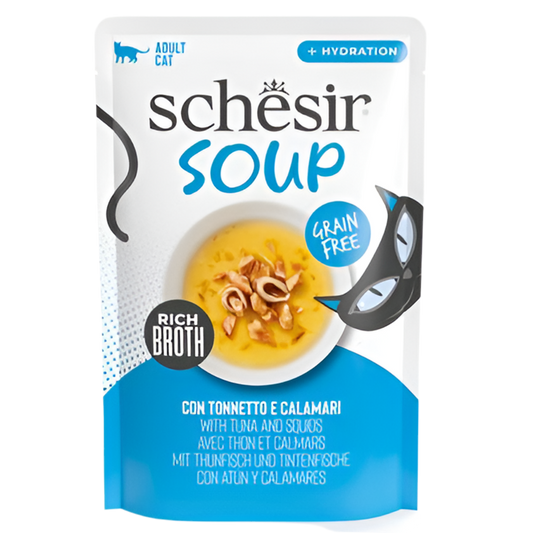 Schesir | Sopa de atún con calamar (40g)