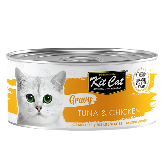 Kit Cat | Atún con pollo en salsa (70g)