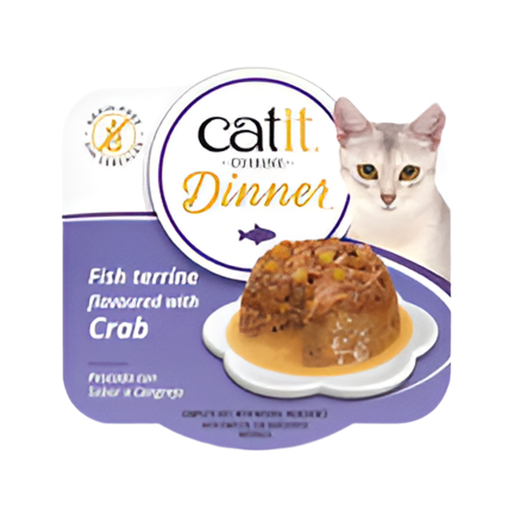 Catit | Cuisine Dinner - Pescado con sabor a cangrejo (75g)