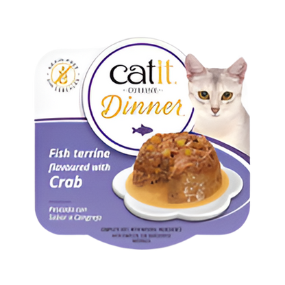 Catit | Cuisine Dinner - Pescado con sabor a cangrejo (75g)