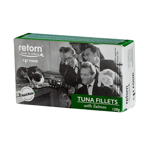 RETOUR | Filets de Thon au Saumon 120g