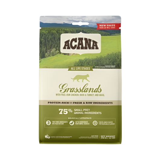 🐱 Acana | Grasslands – Pienso holístico sin cereales para gatos adultos