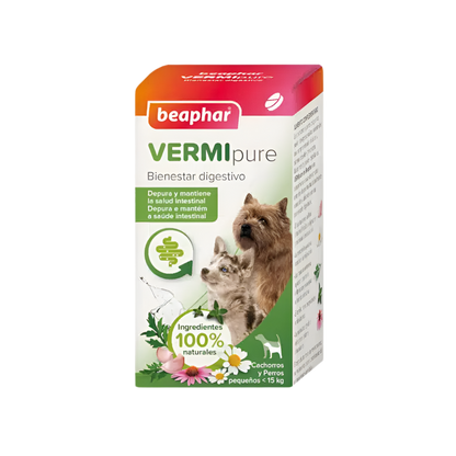 Beaphar Antiparasitario Interno para perros – antiparasitario natural líquido fácil de administrar