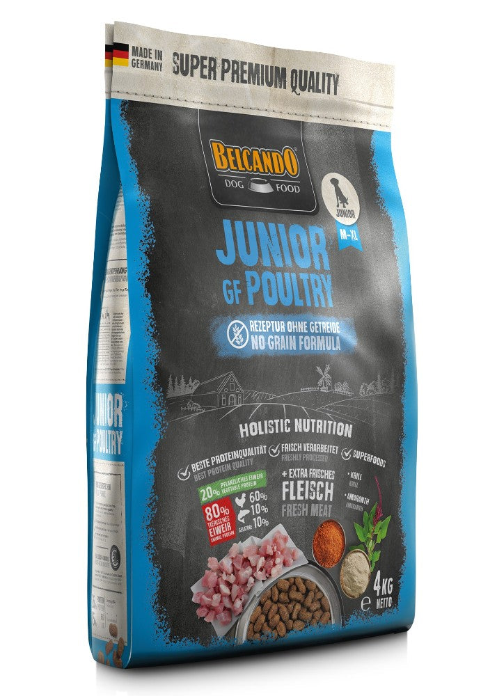 Belcando Junior GF Poultry pienso sin cereales para cachorros