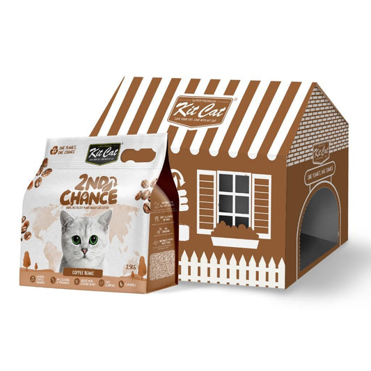 Bolsa de arena aglomerante Kit Cat 2nd Chance Café