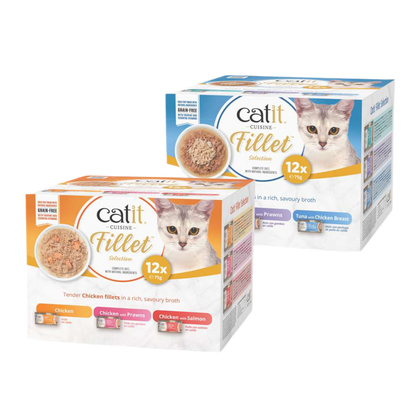 Catit | Cuisine Fillet Pack (12x75g)