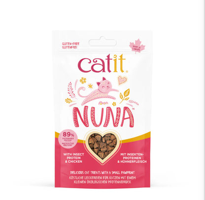 Catit | NUNA Snacks a Base de Proteína de Insecto para Gatos