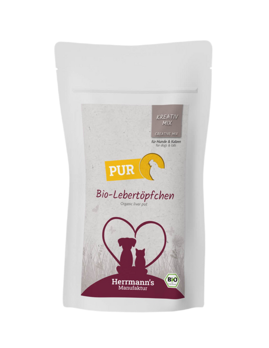 HERRMANN'S | BIO CREATIVE Hígado de Pollo (100g) - Para Perros y Gatos