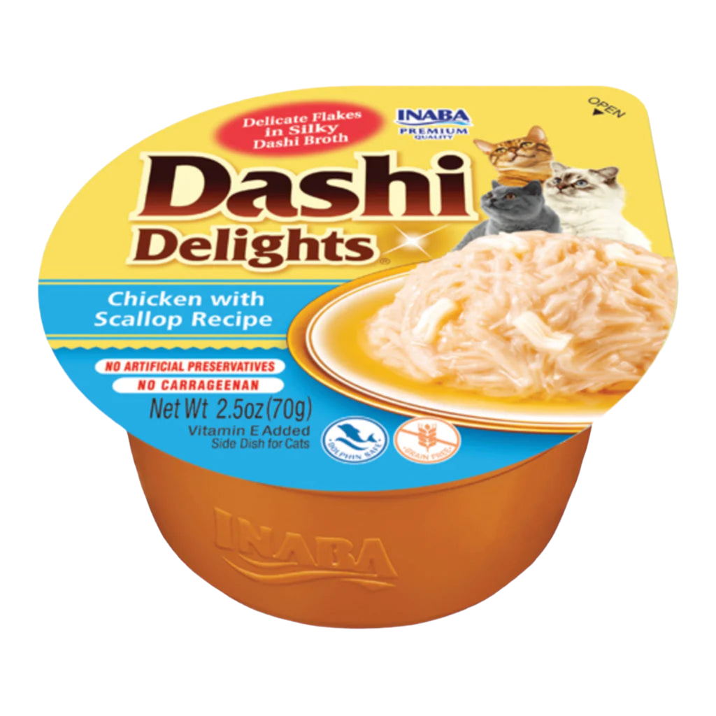 Inaba | Dashi Delights Pollo con Vieira (70g)