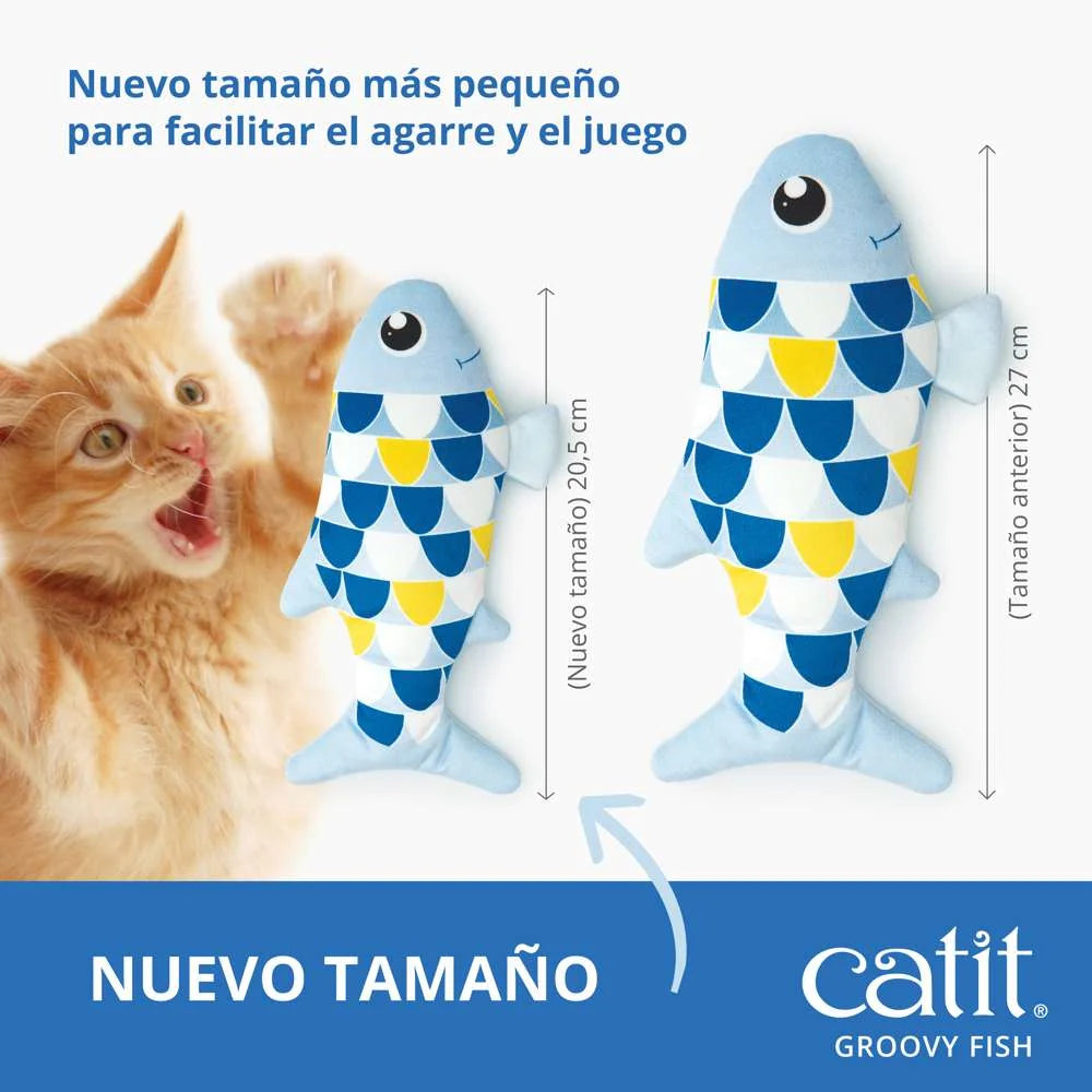 Caja del juguete Catit Groovy Fish.