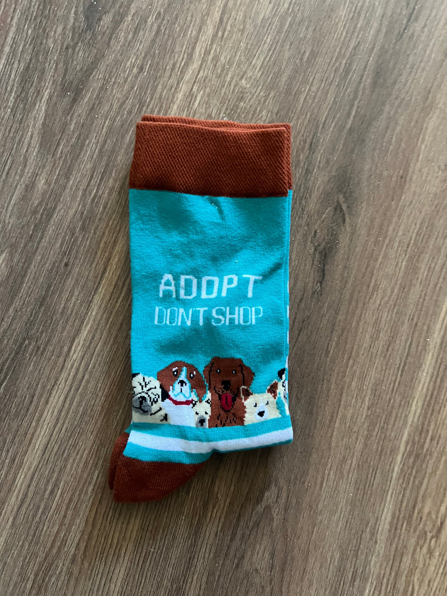 Calcetines solidarios Adopt Don’t Shop de algodón