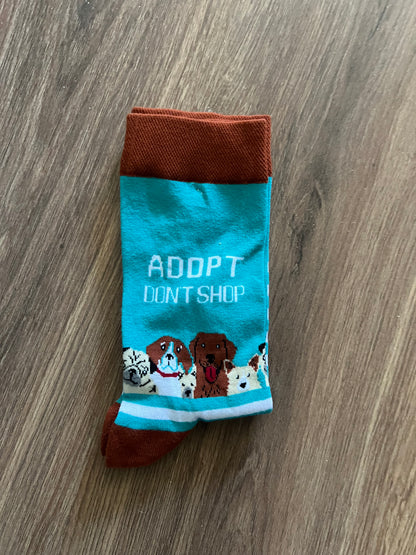 Calcetines solidarios Adopt Don’t Shop de algodón