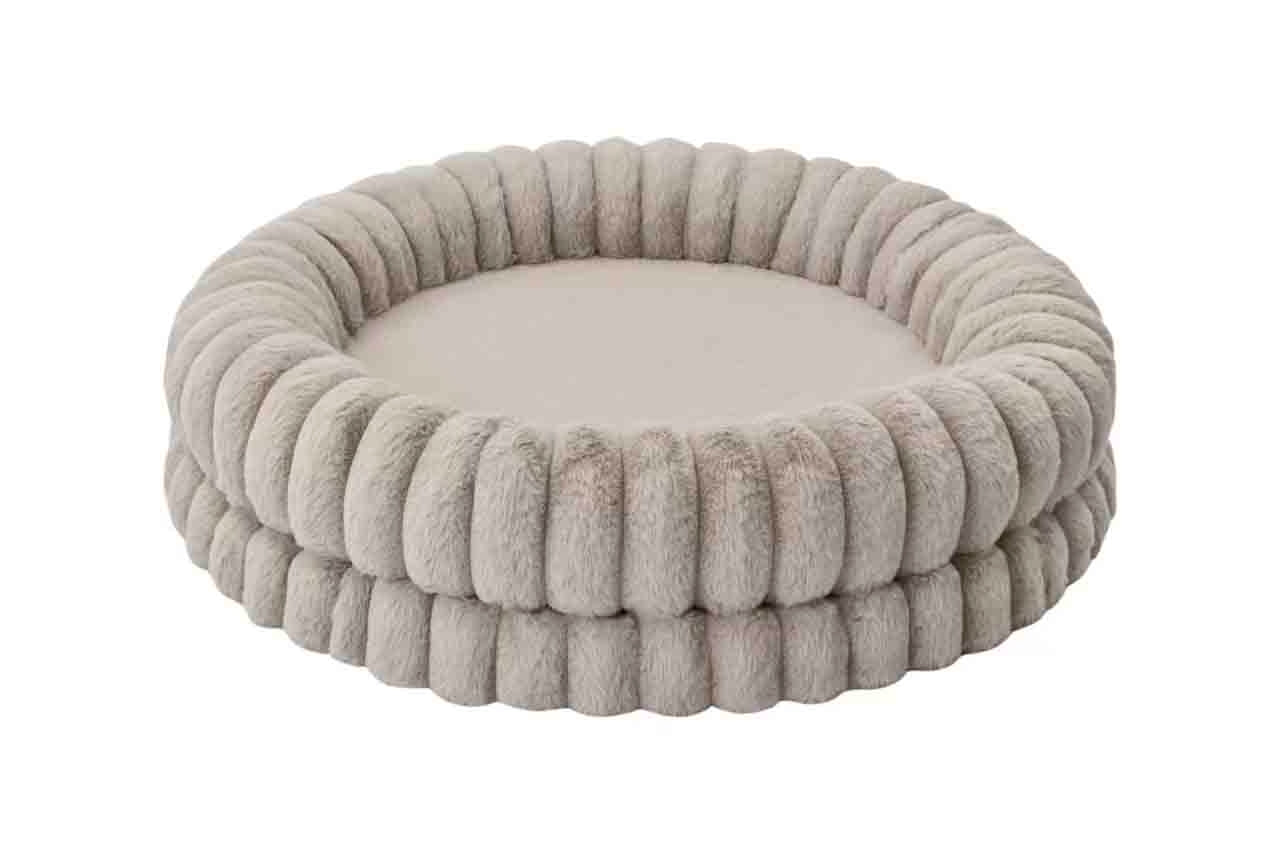 Cama Muffin Freedog para perros y gatos de tejido extra suave