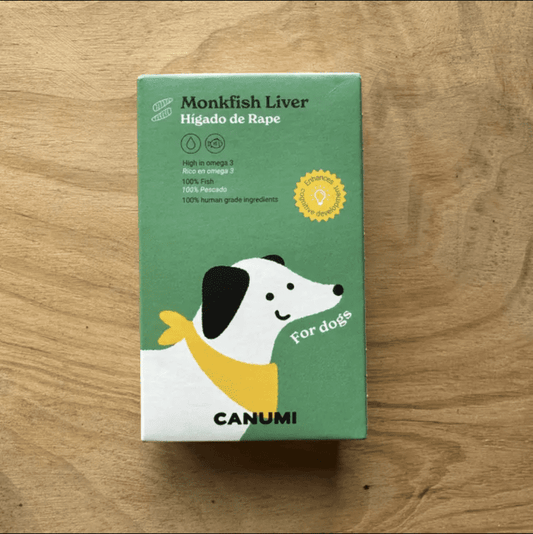Canumi hígado de rape al natural 100 g en lata