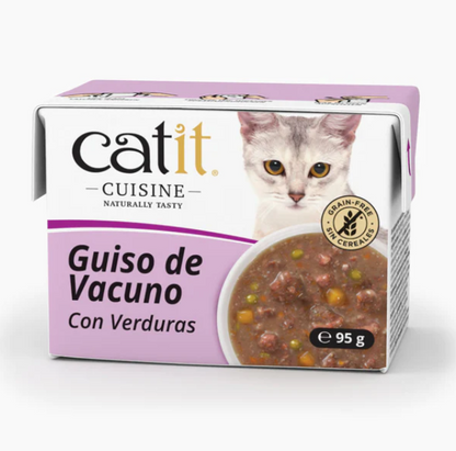 Catit | Cuisine Guiso de vacuno con verduras 95g