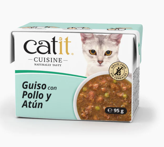 Catit | Cuisine Guiso de pollo con atún 95g