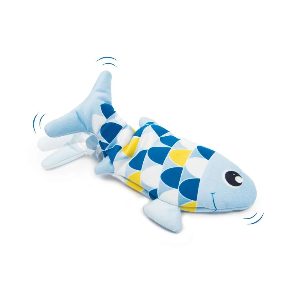 Catit Groovy Fish juguete interactivo con movimiento para gatos.