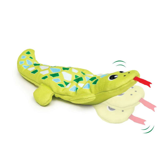 Catit Groovy Gecko juguete interactivo con movimiento para gatos.