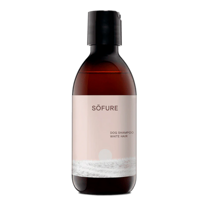 Champú para perros de pelo blanco con manzanilla y extractos naturales