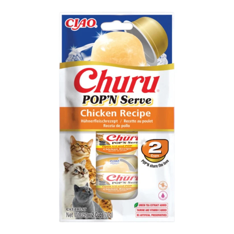 Churu Pop’n Serve gato textura mousse cremosa