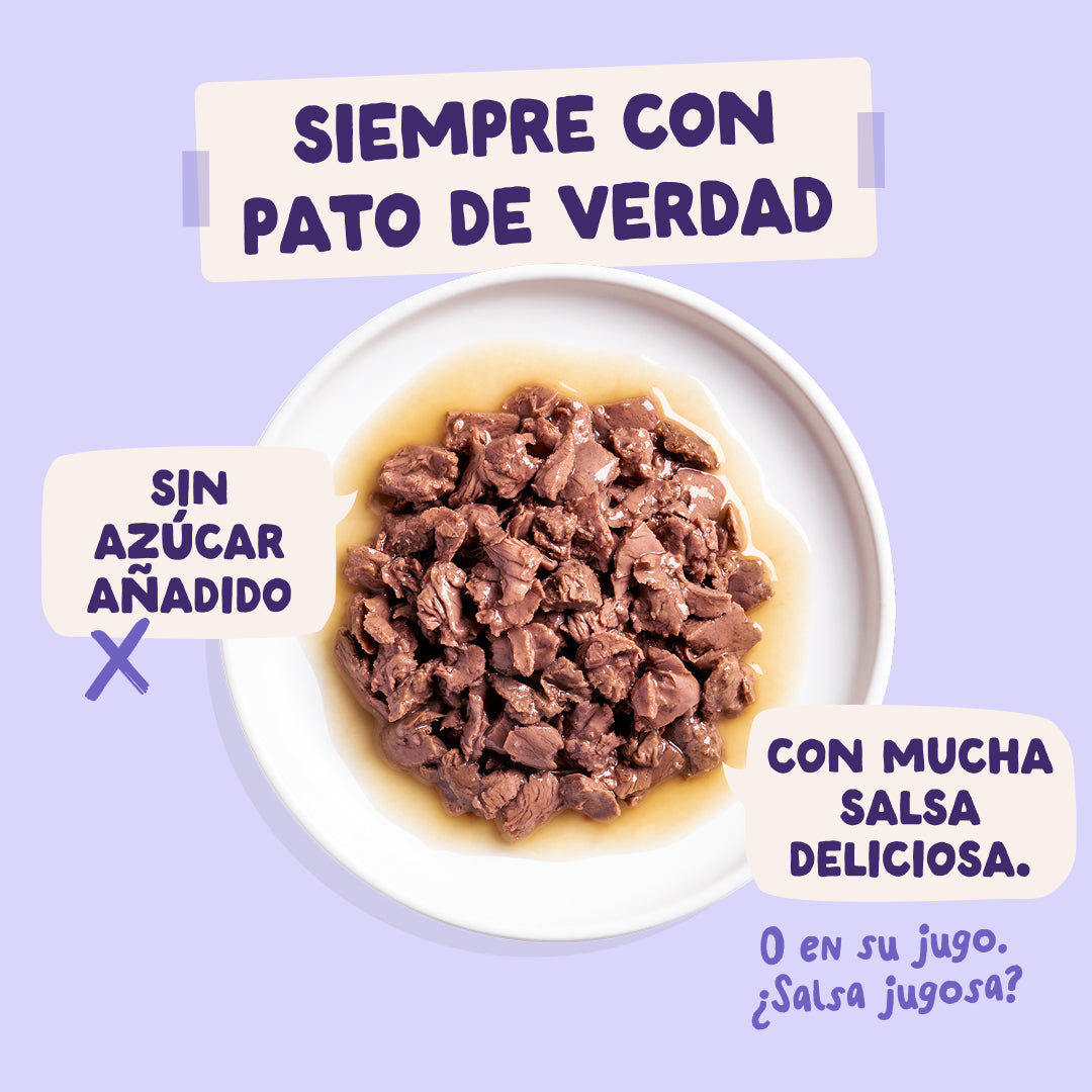 Comida húmeda Edgar & Cooper pato y pavo para gatos