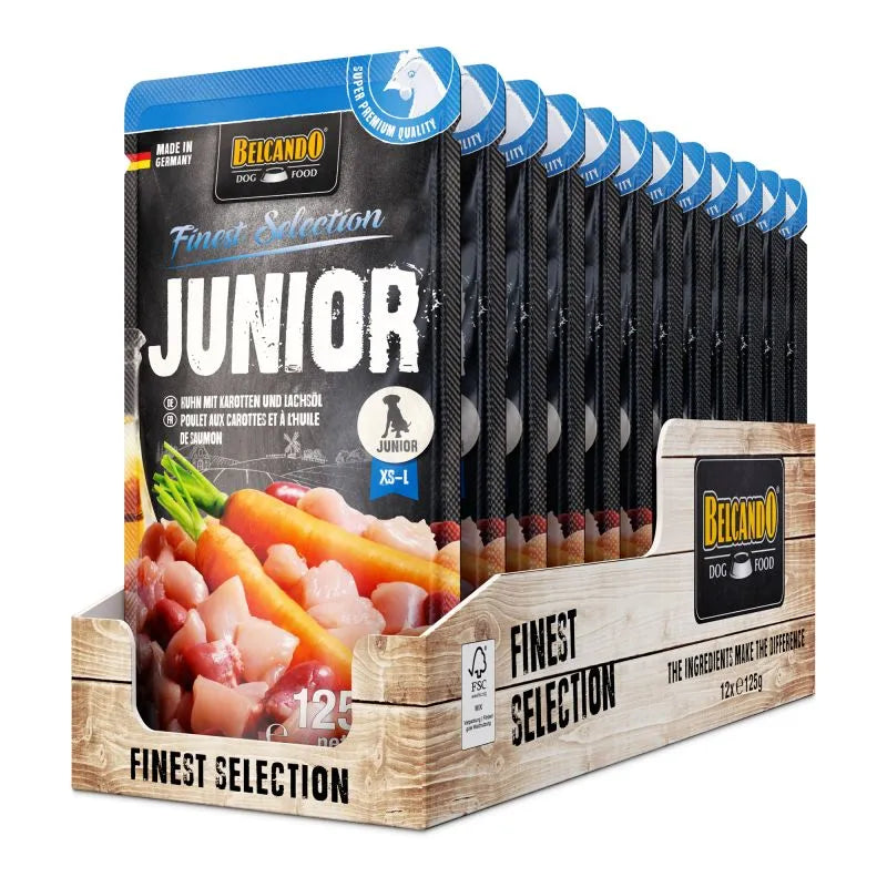 Comida húmeda sin cereales Belcando Junior pack 12 x 125 g