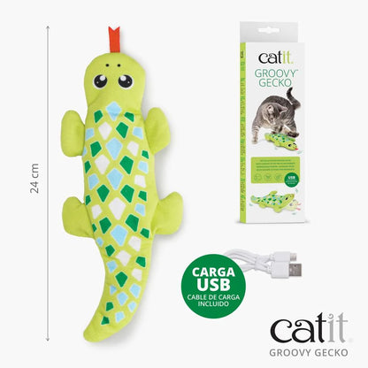 Compartimento para introducir catnip en el Catit Groovy Gecko.
