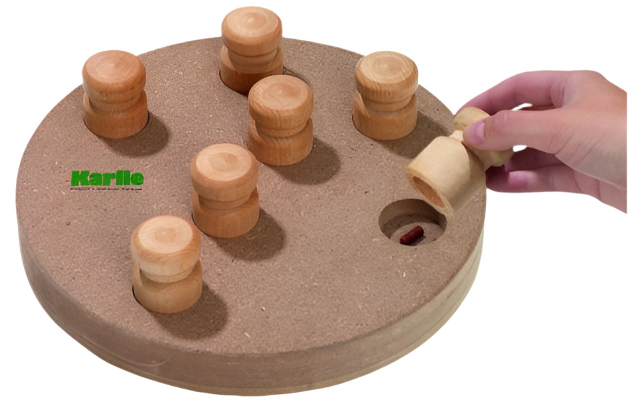 Karlie | Juguete de Inteligencia Penny 2 en 1 para Perros y Gatos (25cm)