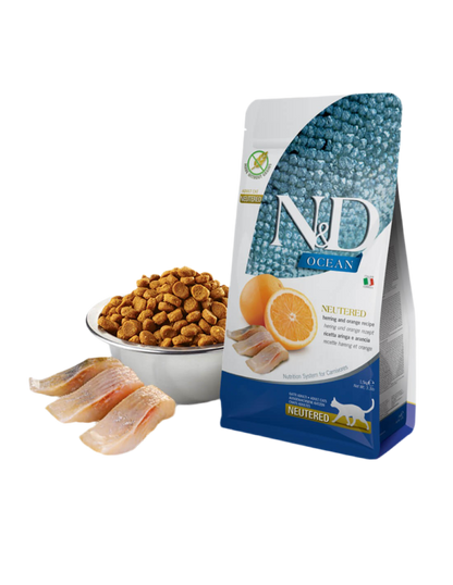 Farmina | N&D Ocean Esterilizados - Arenque y Naranja