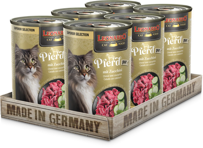 Leonardo | Caballo con calabacín (6x400g)