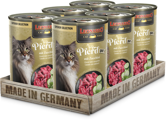 Leonardo | Caballo con calabacín (6x400g)