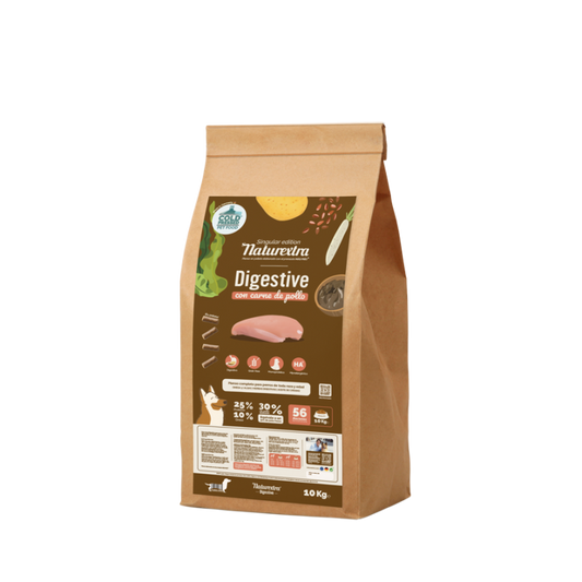 Naturextra | Digestive - Pienso en pellets prensado en frío para perros