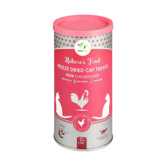 Pawfect | Freeze Bites Hígado de Pollo para gatos (50g)
