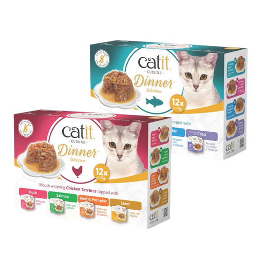 Catit | Cuisine Dinner Pack (12x75g)