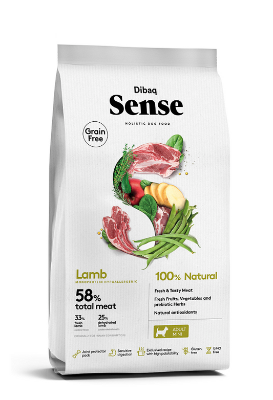 Dibaq | Dog Sense Grain Free Cordero Mini