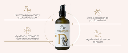 HIFAS Derma Pet | Crema tópica para la piel de perros y gatos