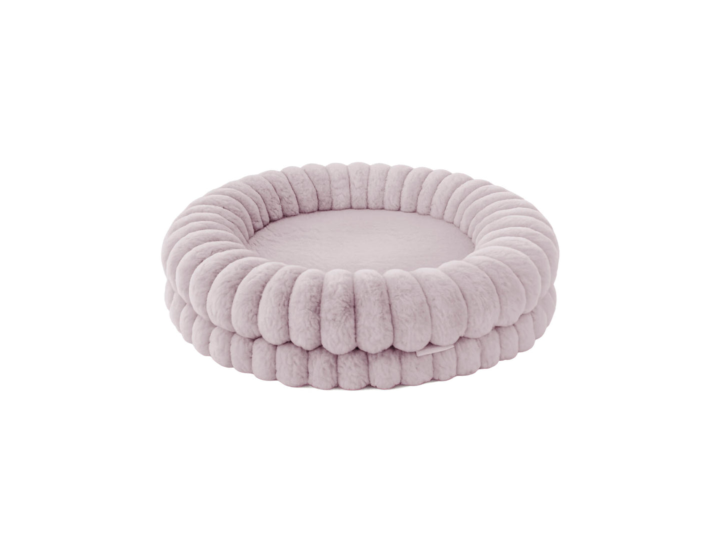 Detalle del tejido ultrasuave de la cama Muffin Freedog