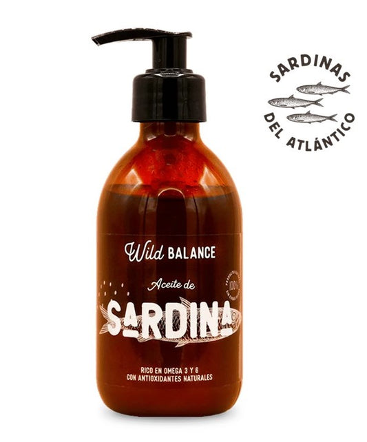 Aceite Natural Sardina Wild Balance Perros y Gatos