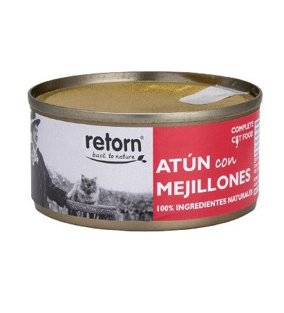 Comida Humeda Atun Mejillones Retorn Gato