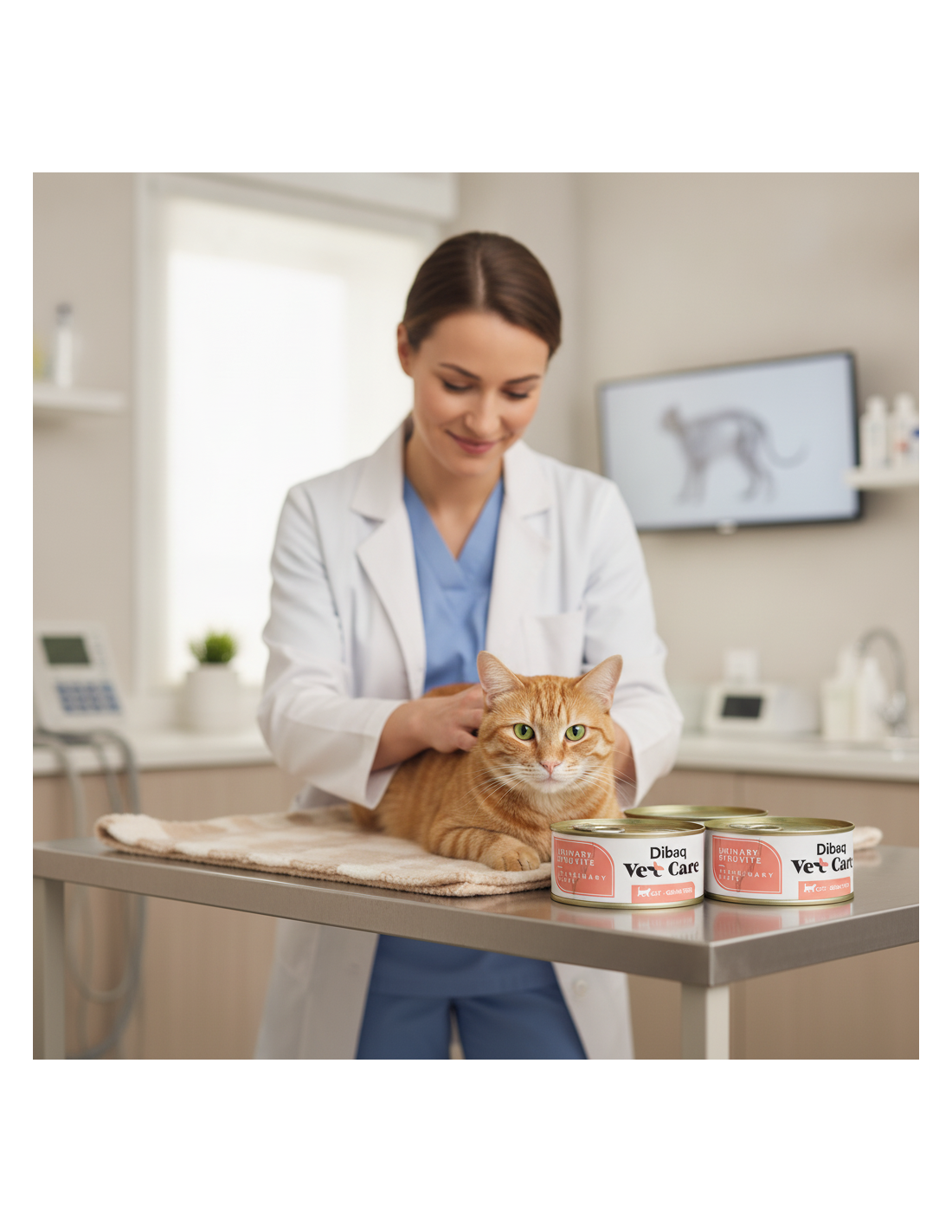 Dibaq Vet Care Urinary Struvite alimento veterinario húmedo para gatos