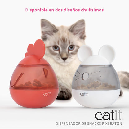 Dispensador de snacks para gatos Catit PIXI juguete interactivo