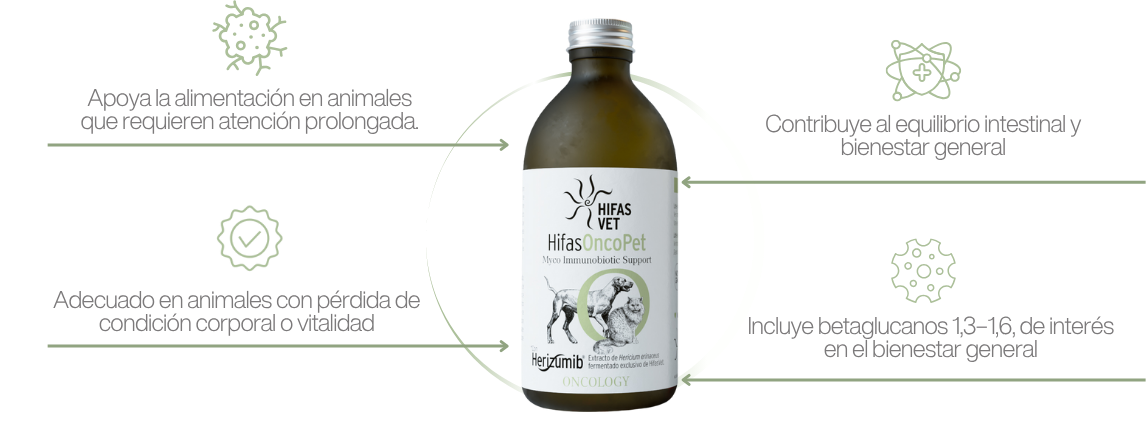 HIFAS Onco Pet | Complemento nutricional para perros y gatos