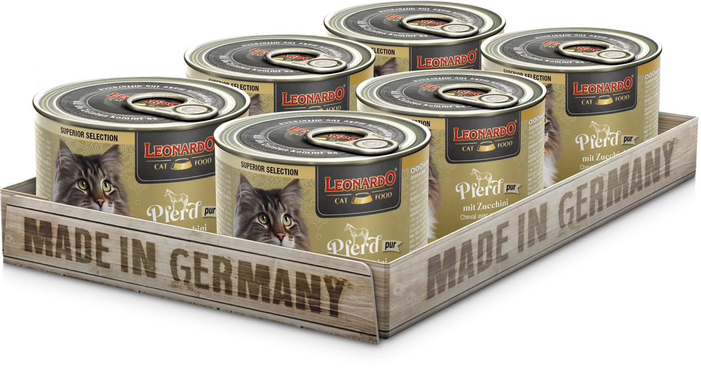 Leonardo | Caballo con calabacín (6x200g)