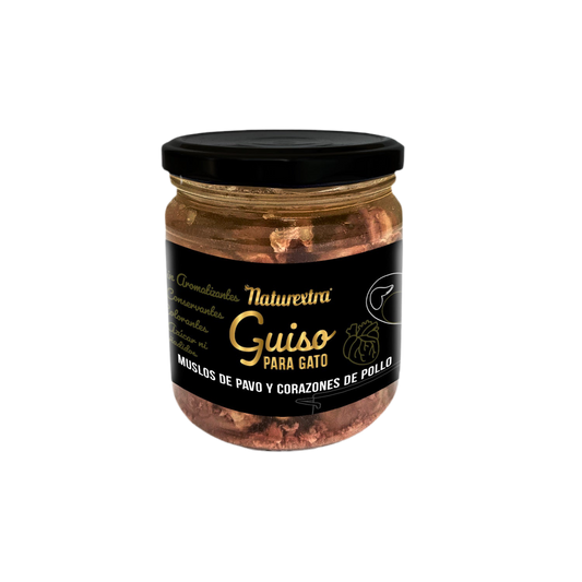 Naturextra | Guiso de pavo para gatos con taurina (170g)