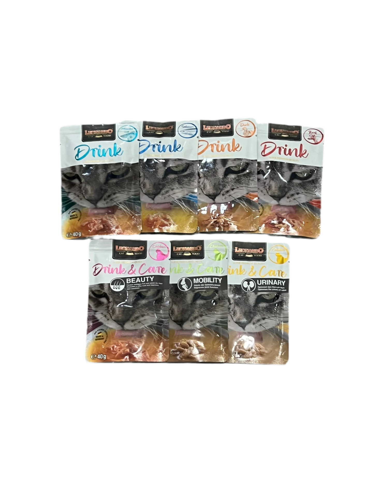 Leonardo | Pack Drink Multi Sabor (7x40g)