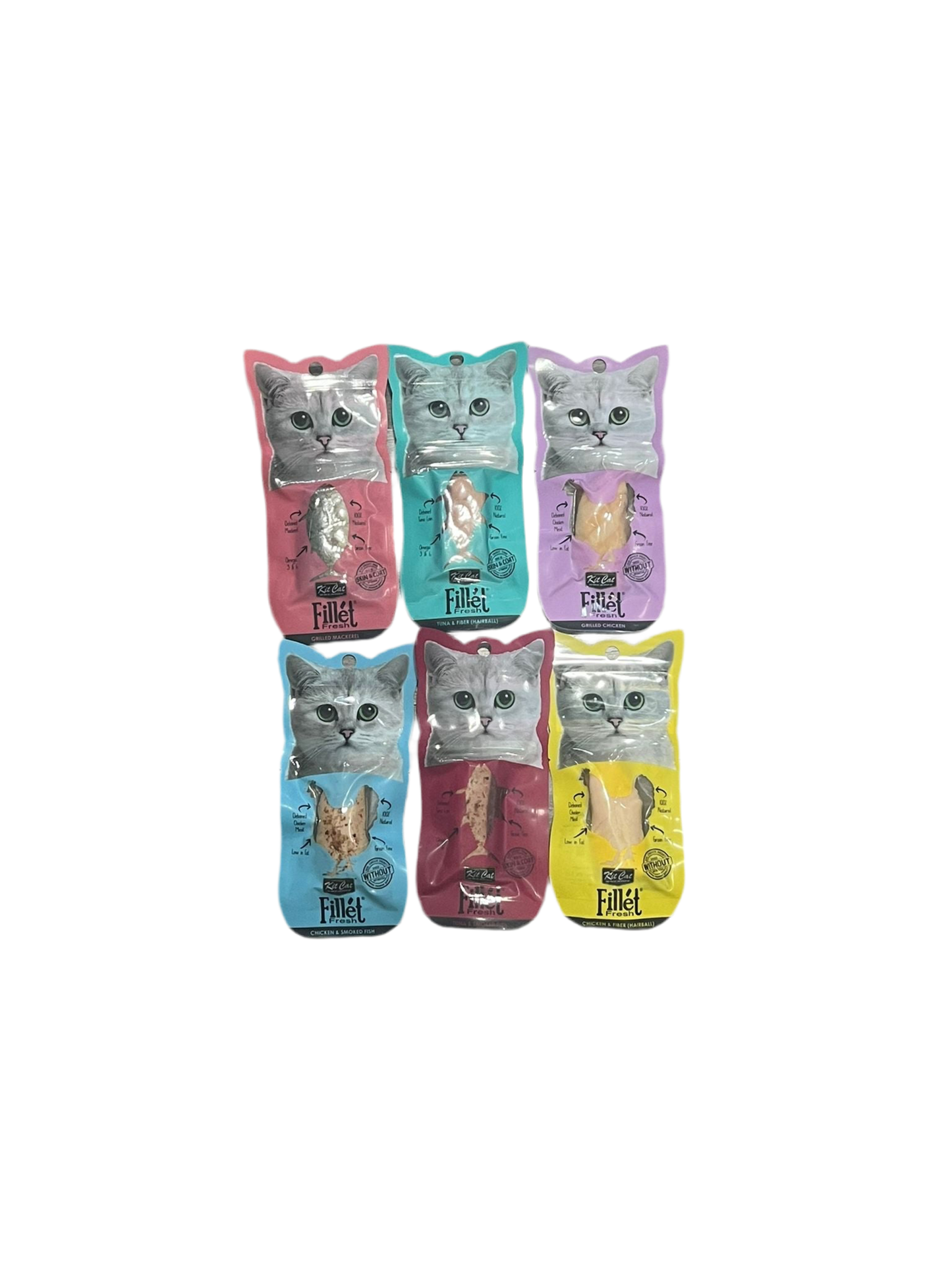 Kit Cat | Pack de prueba Fillet Fresh (6x30g)