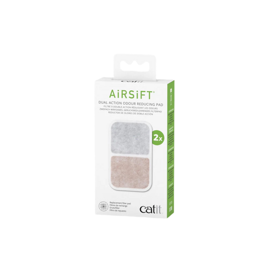 Catit | Filtro Dual Reductor de Olores de Arenero Airsift (2 recambios)