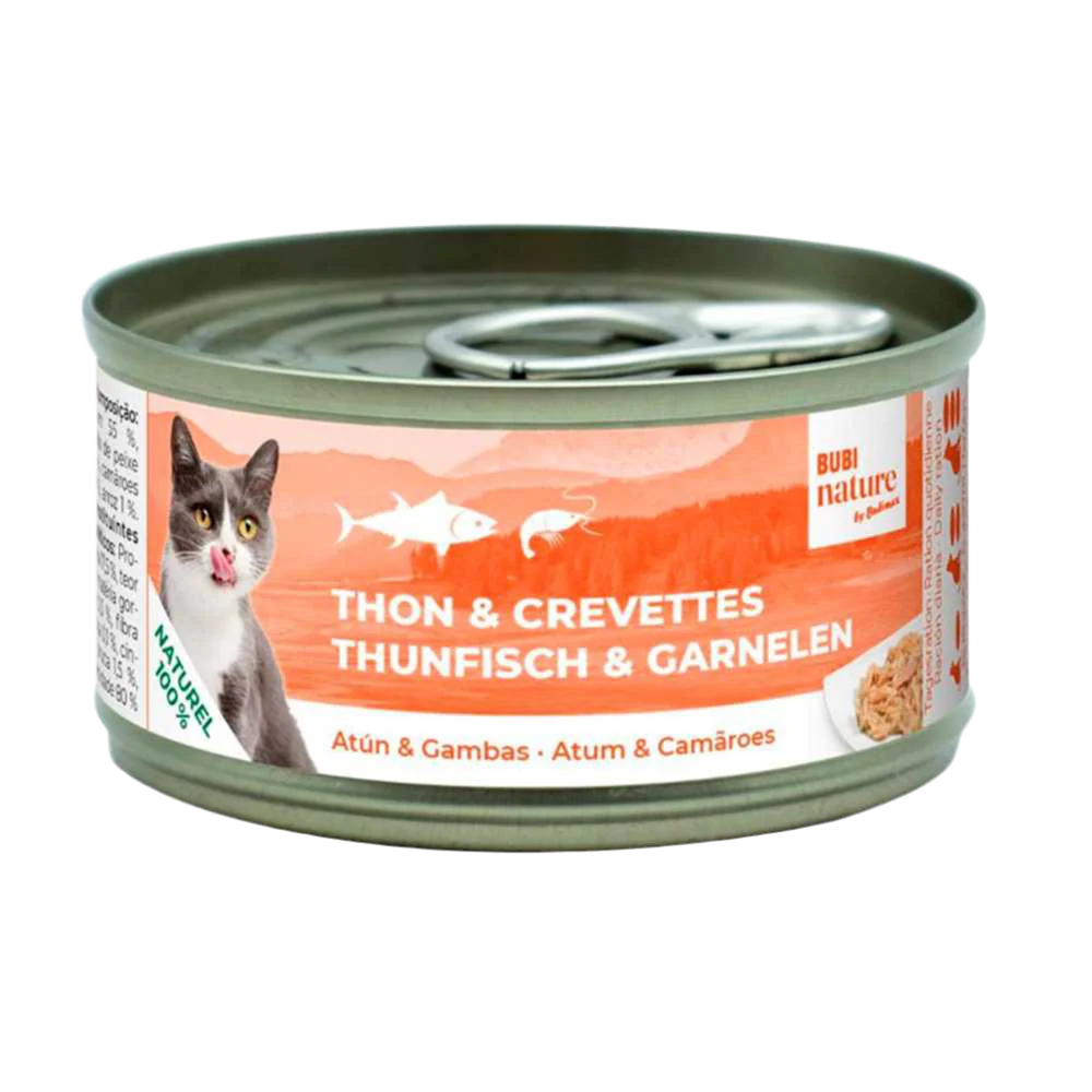 Bubi Nature | Atún con gambas (12x70g)