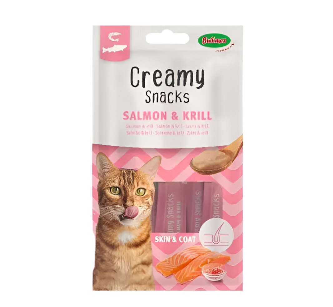 Bubimex | Creamy Skin & Coat - Salmon y Krill (4x15g)