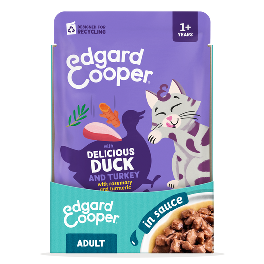 Edgard & Cooper | Pato y Pavo en Salsa (12x85g)